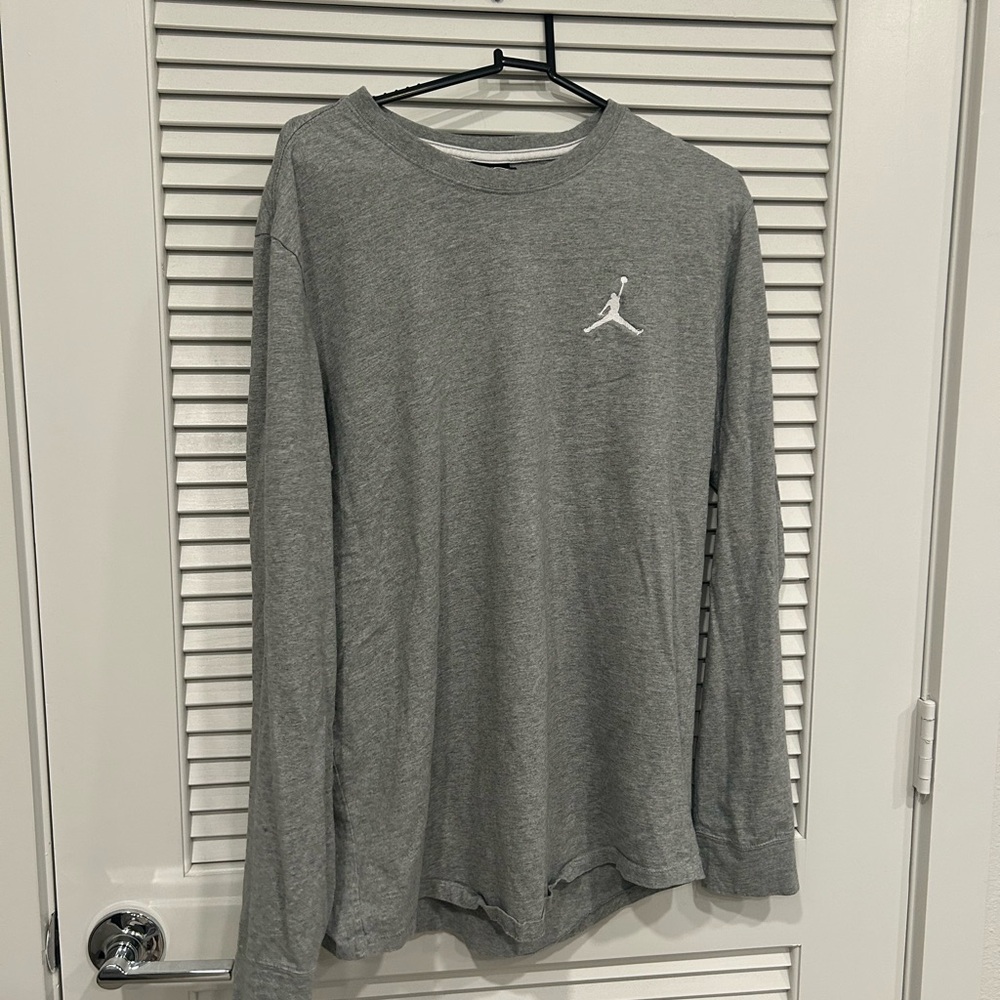 Jordan Gray Long Sleeve Tee